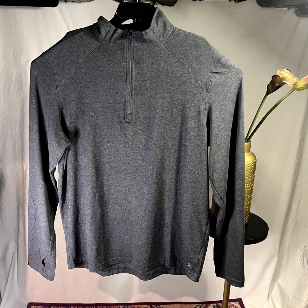 Gaiam Half-zip Athleisure with Thumbholes (Size XL)